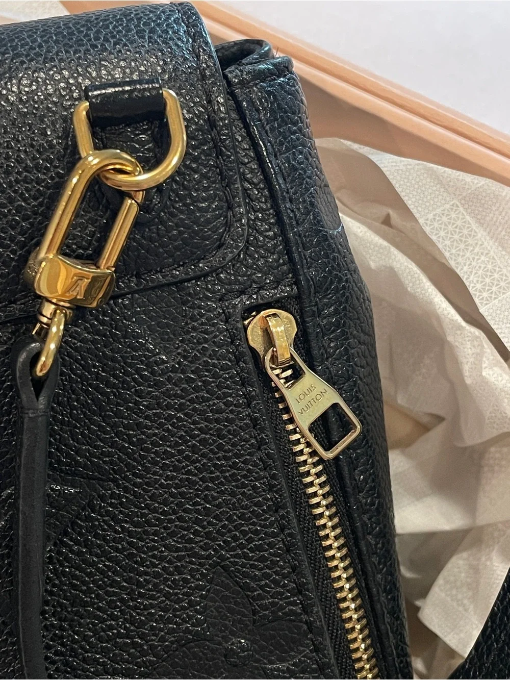 Louis Vuitton Monogram Empreinte   Backpack